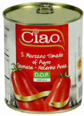 Savor Brands Ciao Tomato Peeled San Marzano Dop, 28 Ounce -- 12 per case.