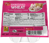 Post Shredded Wheat Frosted Strawberry Cereal, 1 Ounce -- 96 per case.