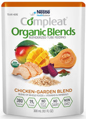Compleat Organic Blends Chicken Garden Blend Tube Feeding, 10.1 Fluid Ounce -- 8 per case.