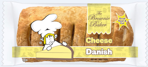 Brownie Baker Cheese Danish, 5 Ounce -- 54 per case.