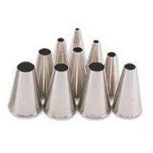 Alegacy Stainless Steel Plain Tip Pastry Tube - Tip Number 2.