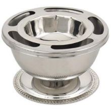 Alegacy Stainless Steel Supreme Bowl with Ring, 3 1/4 x 5 1/4 x 5 1/4 inch.