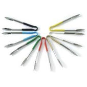 Alegacy Stainless Steel Color Coded System Tong, 12 inch.