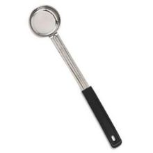 Alegacy Solid Food Portioner with Black Plastic Handle, 8 Ounce Capacity.