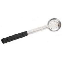 Alegacy Perforated Food Portioner with Black Plastic Handle, 4 Ounce Capacity.