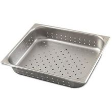 Alegacy 18/8 Stainless Steel Full Size Perforated Steam Table Pan, 20 3/4 x 12 3/4 x 4 inch.