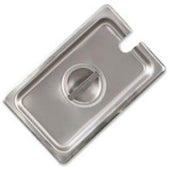 Alegacy 25 Gauge 18/8 Stainless Steel Economy Flat Notched Cover Only, 21 x 12 7/8 inch.
