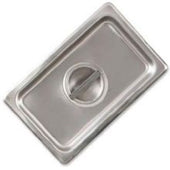 Alegacy 24 Gauge 18/8 Stainless Steel Standard Flat Solid Cover Only, 13 7/8 x 12 7/16 inch.