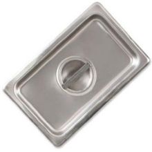Alegacy 24 Gauge 18/8 Stainless Steel Standard Flat Solid Cover Only, 13 7/8 x 12 7/16 inch.