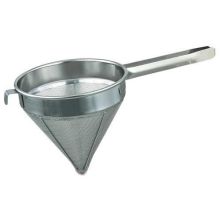 Alegacy 18/8 Stainless Steel Fine Mesh China Cap Strainer, 9 inch Bowl Diameter.