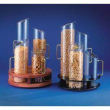 CalMil 4 Cylinder Turntable Cereal Dispenser, 12 x 20 inch.