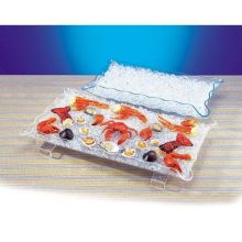 CalMil Rectangular Non-Illuminated Ice Display, Clear, 40 x 22 x 3 inch.