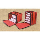 American Metalcraft Deluxe Delivery Bags with Rack,19 x 19 x 27 inch.