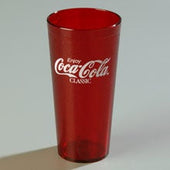 Ruby Coca Cola Classic Stackable SAN Tumbler 20 Ounce -- 72 per case