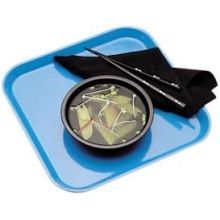 Cambro Rectangular Metric Camtray, Black, 13 x 13 inch -- 12 per case.