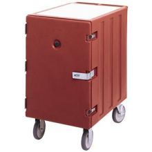 Cambro Single Compartment Camcart with Security Package for Tray and Sheet Pan, Dark Brown, 32 x 21 1/2 x 37 1/2 inch.