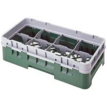 Camrack Half Size 8 Compartment Glass Rack, Soft Gray, 19 3/4 x 10 x 12 1/8 inch -- 2 per case.