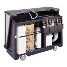 Cambro Designer Style Medium Size Portable CamBars Complete Soda System, Chicago, 67 1/2 x 28 1/2 x 47 1/2 inch.