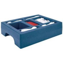 Cambro Condiment Holder Only for 1 Gallon Camtainer, Coffee Beige, 20 x 16 x 4 13/16 inch.