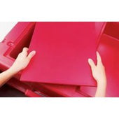 Cambro Versa Well Cover Only, Navy Blue, 20 7/8 x 13 x 2 inch.