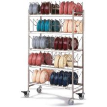Dinex Stainless Steel Dome Storage Mobile Rack, 40 x 20.25 x 59 inch.