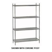 Standard Epoxy Chrome Wire Shelf, 14 x 60 inch.