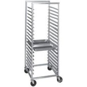 Channel Manufacturing Aluminum 3 inch Spacing Steamtable Pan Rack, 70 1/2 x 24 1/2 x 26 inch.