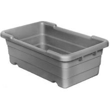 Channel Manufacturing Plastic Gray Lug, 15 3/4 x 8 1/2 x 23 3/4 inch.