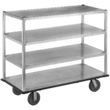 Channel Manufacturing Aluminum 18 inch Spacing Queen Mary Banquet Utility Truck, 66 x 62 x 28 inch.