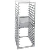 Channel Manufacturing Aluminum Front Load 3 inch Spacing Reach in Refrigeration Bun Pan Rack, 51 x 20 1/2 x 23 inch.