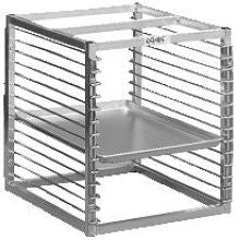 Channel Manufacturing Aluminum Wire Reach in Refrigeration Bun Pan Rack, 23 x 20 1/2 x 25 inch.