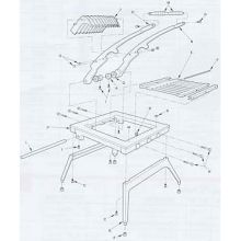 Lincoln Left Pusher Head Side Arm Casting Only.