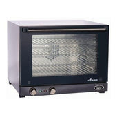 Cadco Stainless Steel Anna Half Size Compact Convection Oven, 23.63 x 18.63 x 23.75 inch.