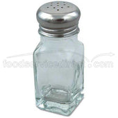 Alegacy Square Glass Salt and Pepper Shaker, 2 Ounce -- 24 per case.