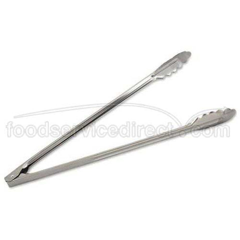 Alegacy Standard Stainless Steel Multi Purpose Standard Spring Tong, 16 inch Length.