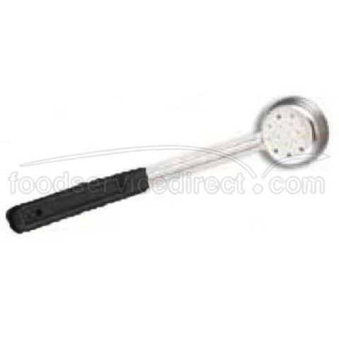 Alegacy Perforated Food Portioner with Black Plastic Handle, 3 Ounce Capacity.