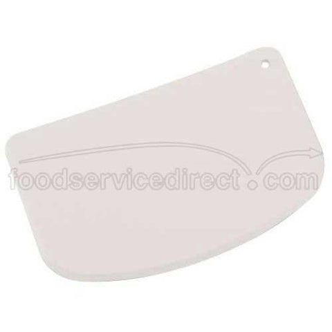Alegacy Flexible Plastic Bowl Scraper, 5 3/4 x 3 1/2 inch Length.