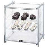 Cal Mil Silver Single Serve One by One Display Case, 20.5 x 17 x 21.875 inch.