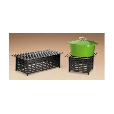 Cal Mil Rectangle Lattice Style Cook N Serve Grill, 22 x 12 x 7 1/2 inch.