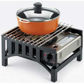 Cal Mil Mission Black Butane Stove Frame, 14 x 12 x 7 inch.