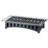 Cal Mil Mission Black Rectangle Chafer Alternative, 22 x 12 x 4 inch.