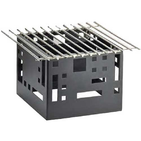 Cal Mil Black Squared Chafer Alternatives, 12 x 12 x 7.375 inch.