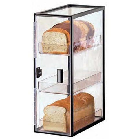 Cal Mil Iron 3 Drawer Bread Case with Front Door, 7 x 12.25 x 19.5 inch.