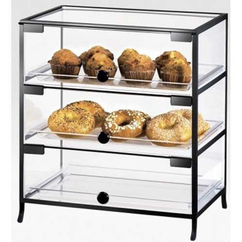 Cal Mil Black Iron Display Case, 19 x 15 x 21.125 inch.
