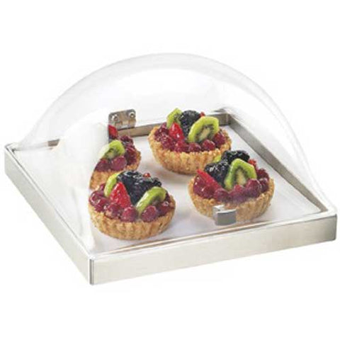 Cal Mil Square Stainless Steel Cold Sampler, 12 x 13 x 7.5 inch.