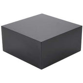 Cal Mil Midnight Bamboo Cube Riser, 12 x 12 x 3 inch.