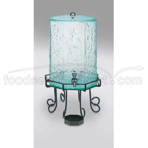CalMil Faux Glass Dispenser, 2 Gallon.