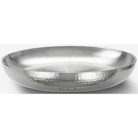 American Metalcraft Stainless Steel Hammered Double Wall Seafood Tray, 10 inch -- 4 per case.