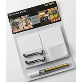 American Metalcraft Medium White Mini Chalk Card Set