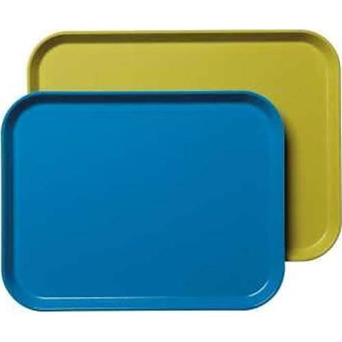 Cambro Fiberglass Green Camlite Tray, 13 3/4 x 10 5/8 inch -- 12 per case.
